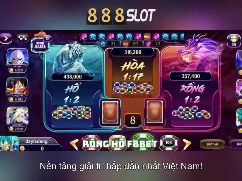 888slot: Nền tảng slot trực tuyến đáng tin cậy tại Việt Nam